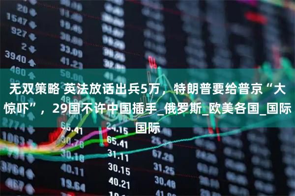 无双策略 英法放话出兵5万，特朗普要给普京“大惊吓”，29国不许中国插手_俄罗斯_欧美各国_国际