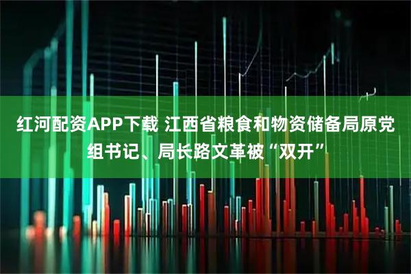 红河配资APP下载 江西省粮食和物资储备局原党组书记、局长路文革被“双开”